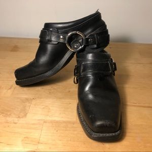 Frye harness mule 6.5